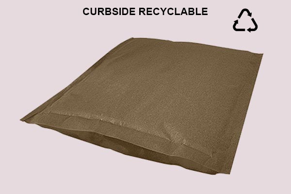 Curbside Recyclable Paper Insulated Pouch