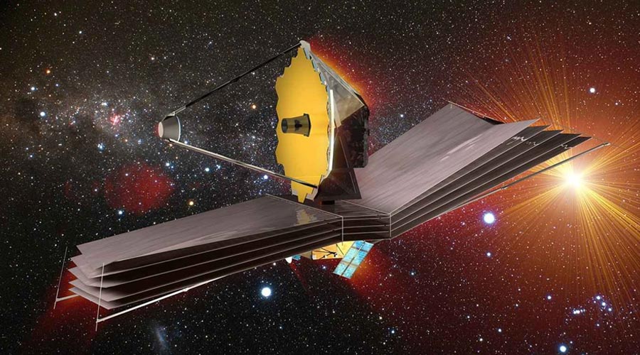 James Webb Telescope Sunshield