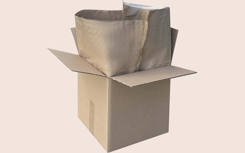 square bottom paper bag insulated