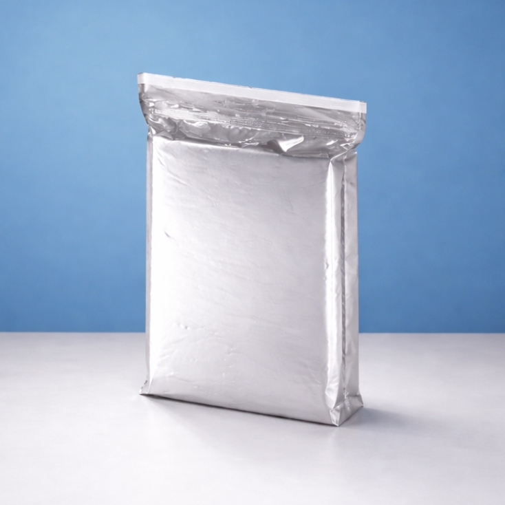 CryoVault Pouches in Blue Background