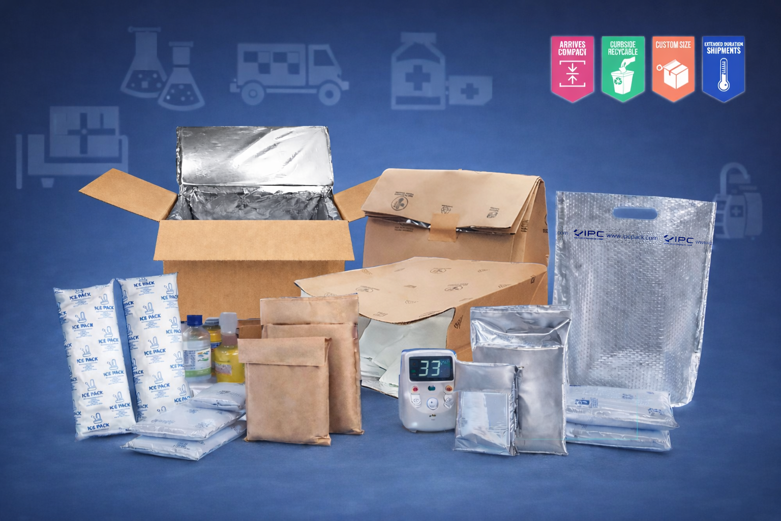 insulated product corp flagship curbside recyclable insulated box liner