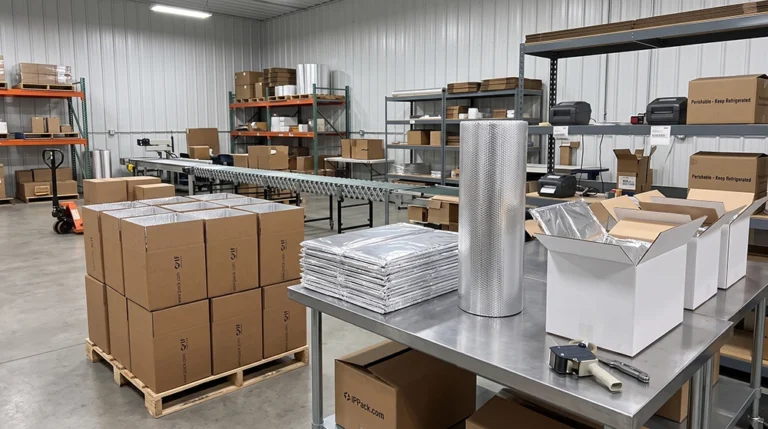 Insulated packaging manufacturing facility