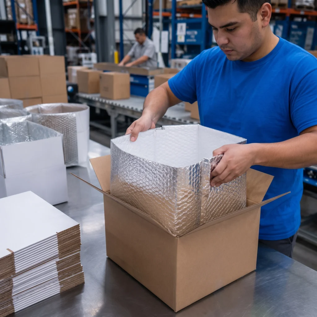 CooLiner insulated packaging manufacturing facility