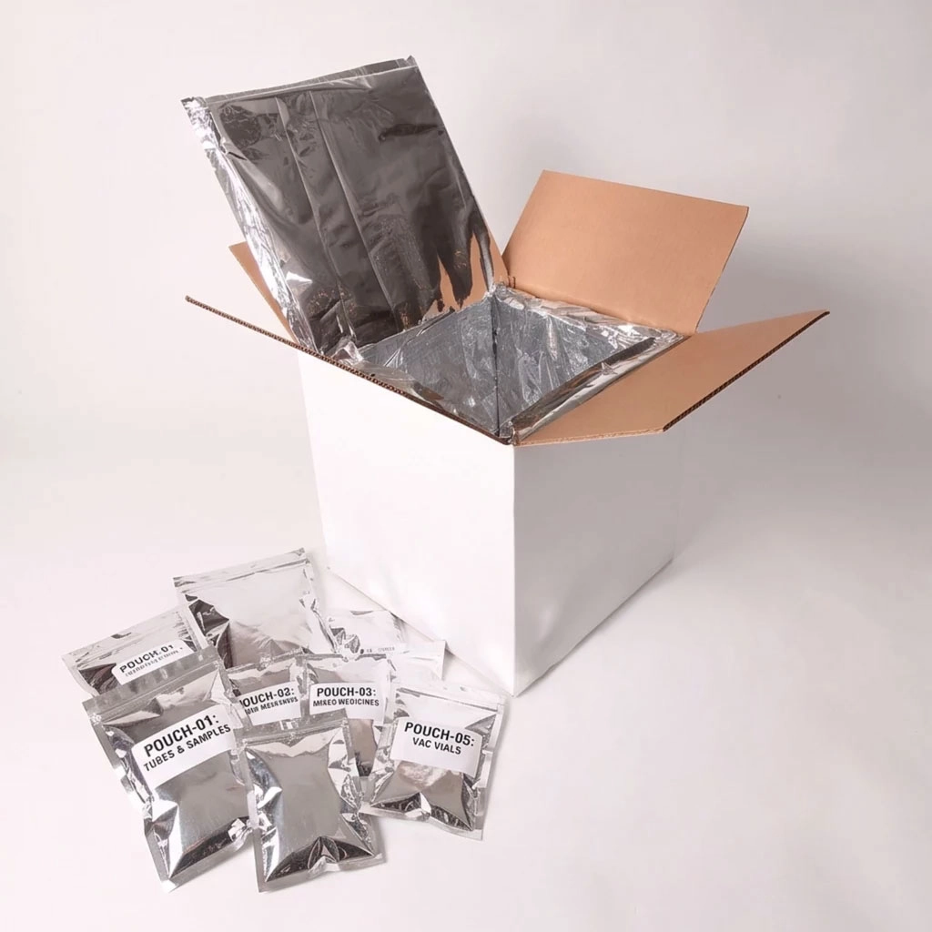 PopupLiner insulated packaging protecting temperature-sensitive products